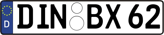 DIN-BX62