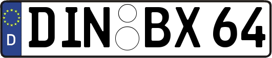 DIN-BX64