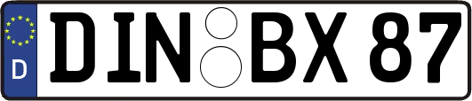 DIN-BX87