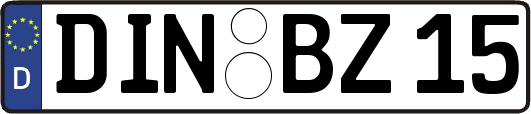 DIN-BZ15