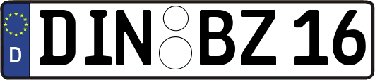 DIN-BZ16