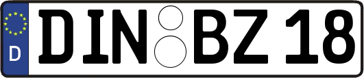 DIN-BZ18