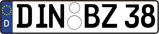 DIN-BZ38