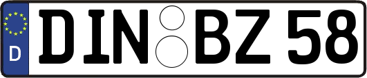 DIN-BZ58