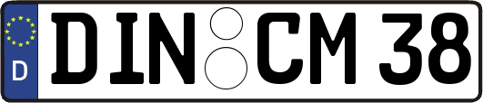 DIN-CM38