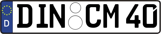 DIN-CM40