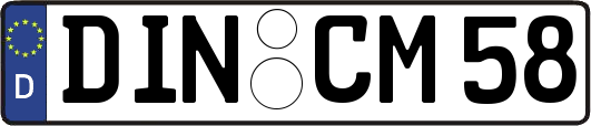 DIN-CM58