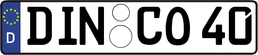 DIN-CO40