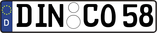 DIN-CO58