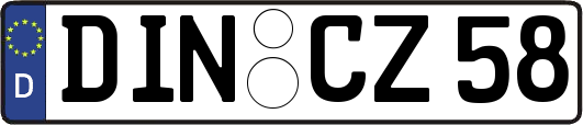 DIN-CZ58