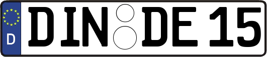 DIN-DE15