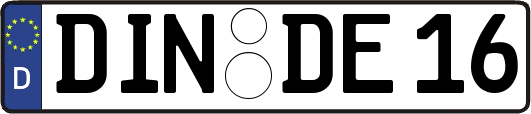 DIN-DE16