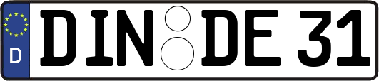 DIN-DE31