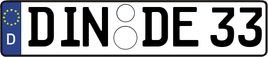 DIN-DE33