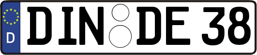 DIN-DE38