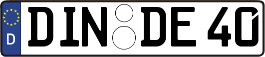 DIN-DE40