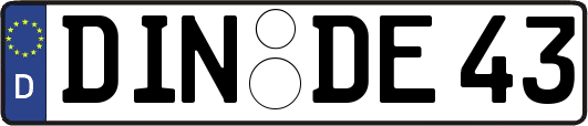 DIN-DE43