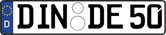 DIN-DE50