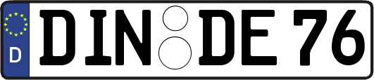 DIN-DE76