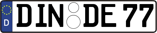 DIN-DE77
