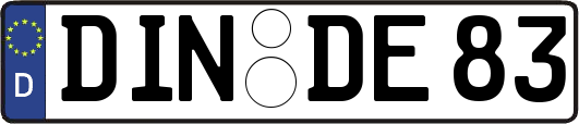 DIN-DE83
