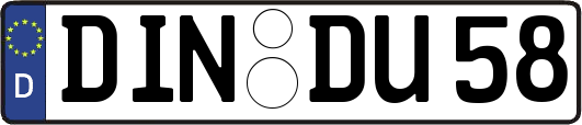 DIN-DU58
