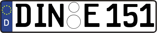 DIN-E151