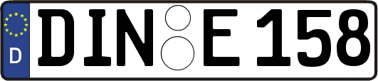 DIN-E158