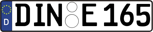 DIN-E165