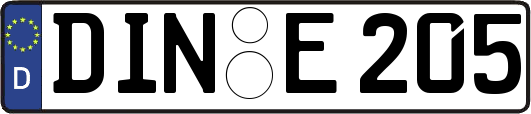 DIN-E205