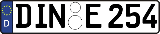 DIN-E254