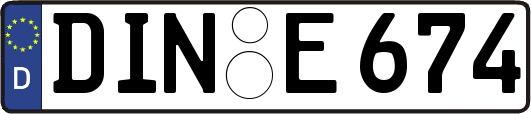 DIN-E674