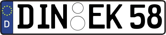 DIN-EK58