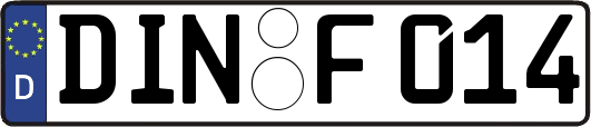 DIN-F014