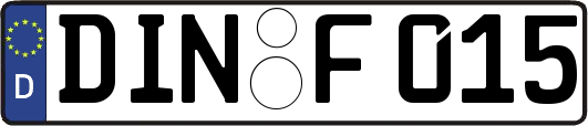 DIN-F015