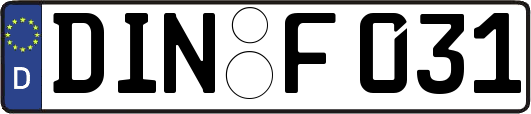 DIN-F031