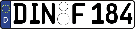 DIN-F184