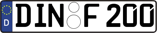 DIN-F200