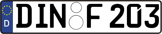 DIN-F203