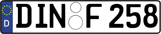 DIN-F258