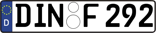 DIN-F292