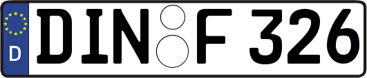 DIN-F326