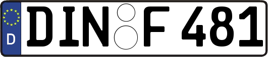DIN-F481