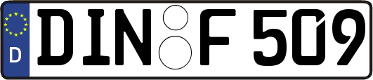 DIN-F509