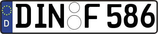 DIN-F586