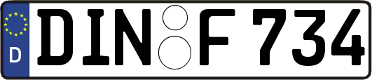 DIN-F734