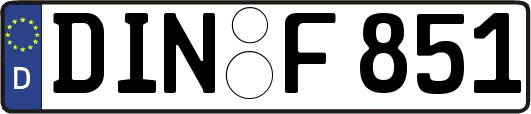 DIN-F851