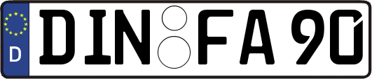 DIN-FA90