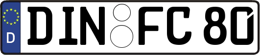 DIN-FC80