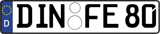 DIN-FE80